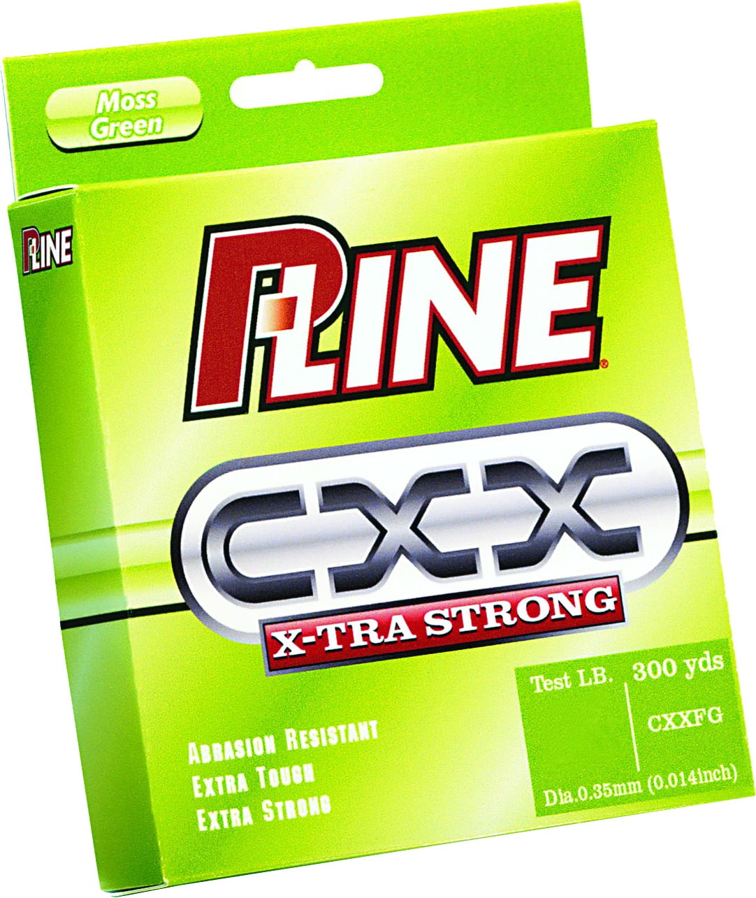P LINE MOSS GREEN CXX EXTRA STRONG CXXFG 260/300YDS VARIOUS TEST WEIGHTS 