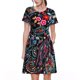 thumbnail image 1 of Balery Paisley Vestidos sueltos de manga corta para mujer, vestidos de verano 2025, vestidos casuales de corte A con vuelo., 1 of 6