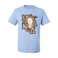 thumbnail image 2 of Wild Bobby Western Ma Steer Pink And Grey Distressed Pop Culture Men Tee, Light Blue, 5X-Large, 2 of 6