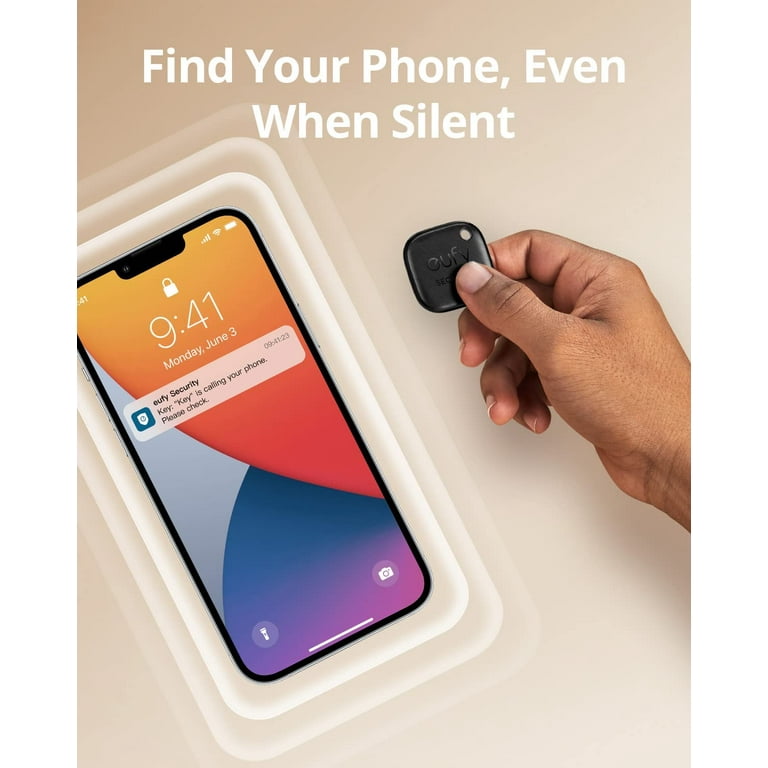 eufy Security Smart Tracker by Anker, Works with Apple Find My