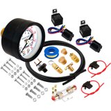 Vixen Horns 3-Gallon Air Tank & 200 PSI Compressor Kit – Onboard Air System For Train Horns, 12V – Complete With Gauge & Fittings