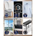 thumbnail image 3 of Handheld Steam Cleaner for cleaning, 1500W, 15s Fast-Heat, Lockable Steam Trigger & Accessories, No Cooling Add Water Anytime, Multi-Steam Cleaner fo, 3 of 7