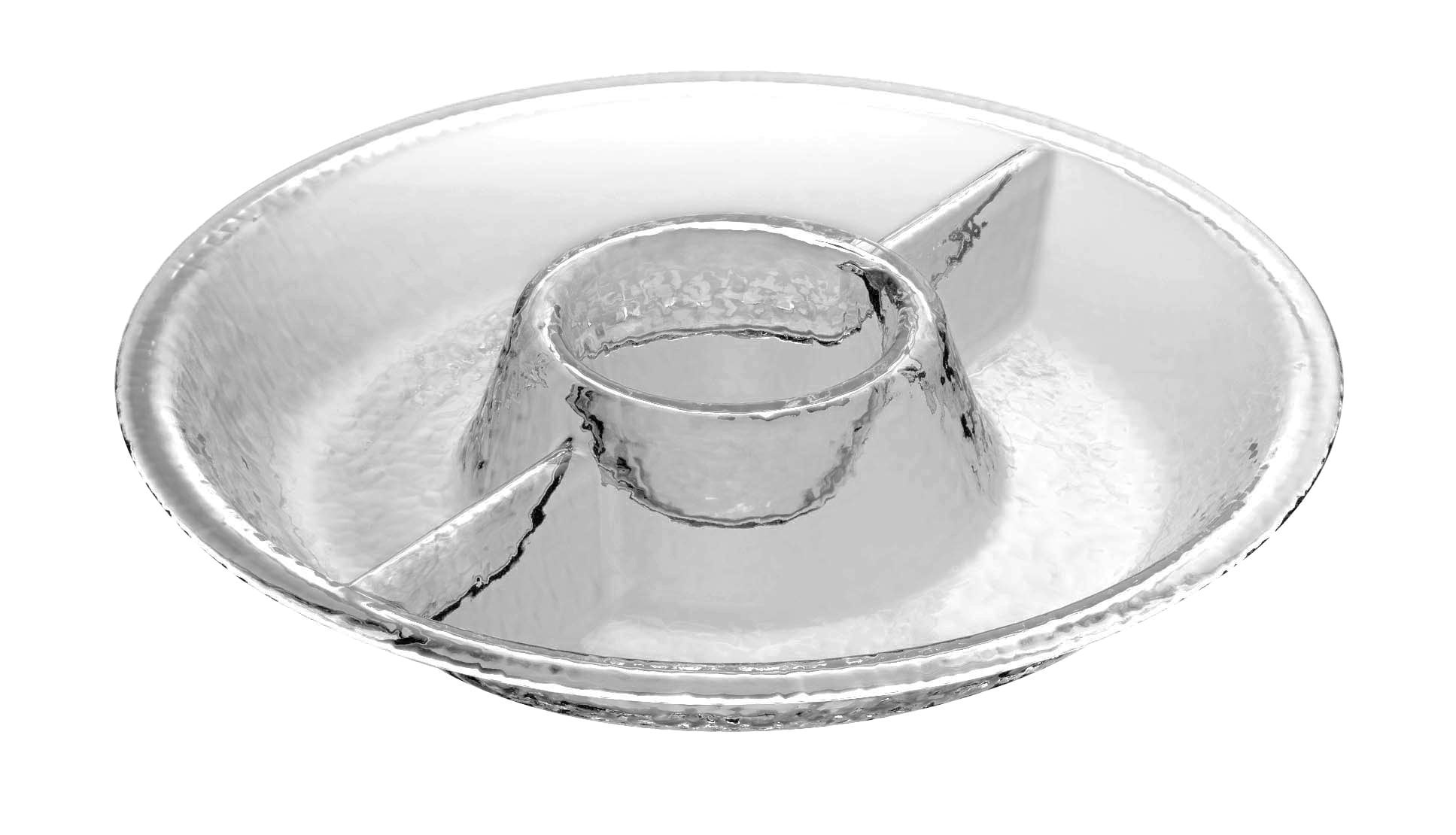 Life Happens Plastic Chip and Dip Tray