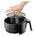 thumbnail image 3 of Chefman TurboFry 3.5 Liter Dual Control Temperature Air Fryer with Flat Basket, 3 of 4