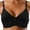 Black, variant on Sngxgn Women's Comfort-Strap Wireless, Full-Coverage Bra(Black,42)