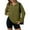 1Green, variant on Waverg Sweatshirt for Womens Quarter Zip Collared Shirts Long Sleeve Tunics Blouses Relaxed Fit Pullover Sweater Business Casual Tees Shirts Spring Outfits 2025 Pullover Fall Winter Outfits