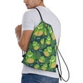 thumbnail image 3 of Drawstring Backpack - frogs dragonfly leaves green cute Splash Proof Small Drawstring Gym Bag for Women Men, Cinch Sports String Bag Backpack for Travel Swimming Beach, 3 of 8