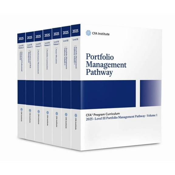 2025 Cfa Program Curriculum Level III Portfolio Management Pathway Box Set, (Paperback)