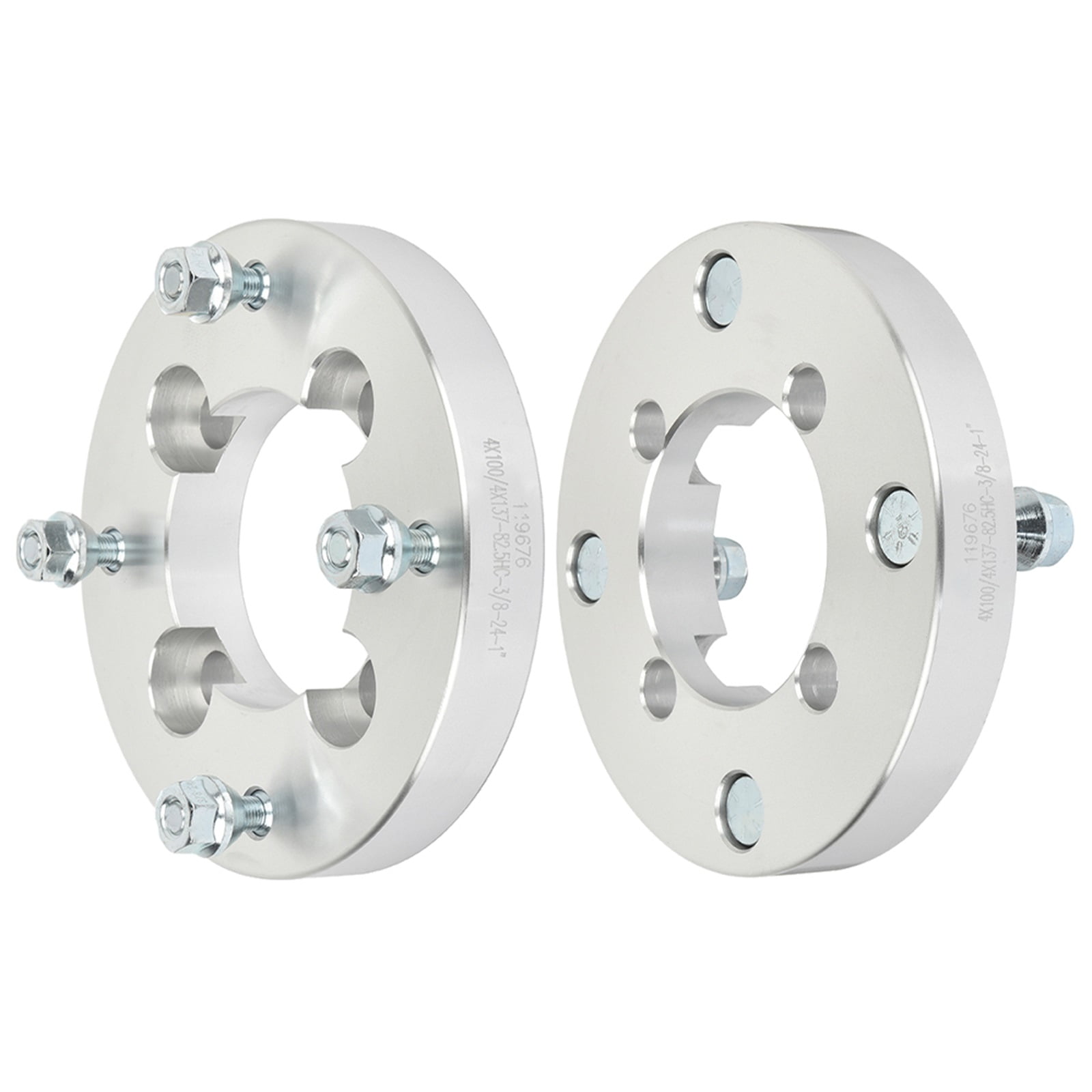 SCITOO 2x 4 lug Wheel Spacers Adapters 4x100 to 4x137 3/8 74 1 compatible with 2008-2015 Can-Am DS450 1981-1986 Honda ATC250R 1997-2004 Honda Foreman 400 