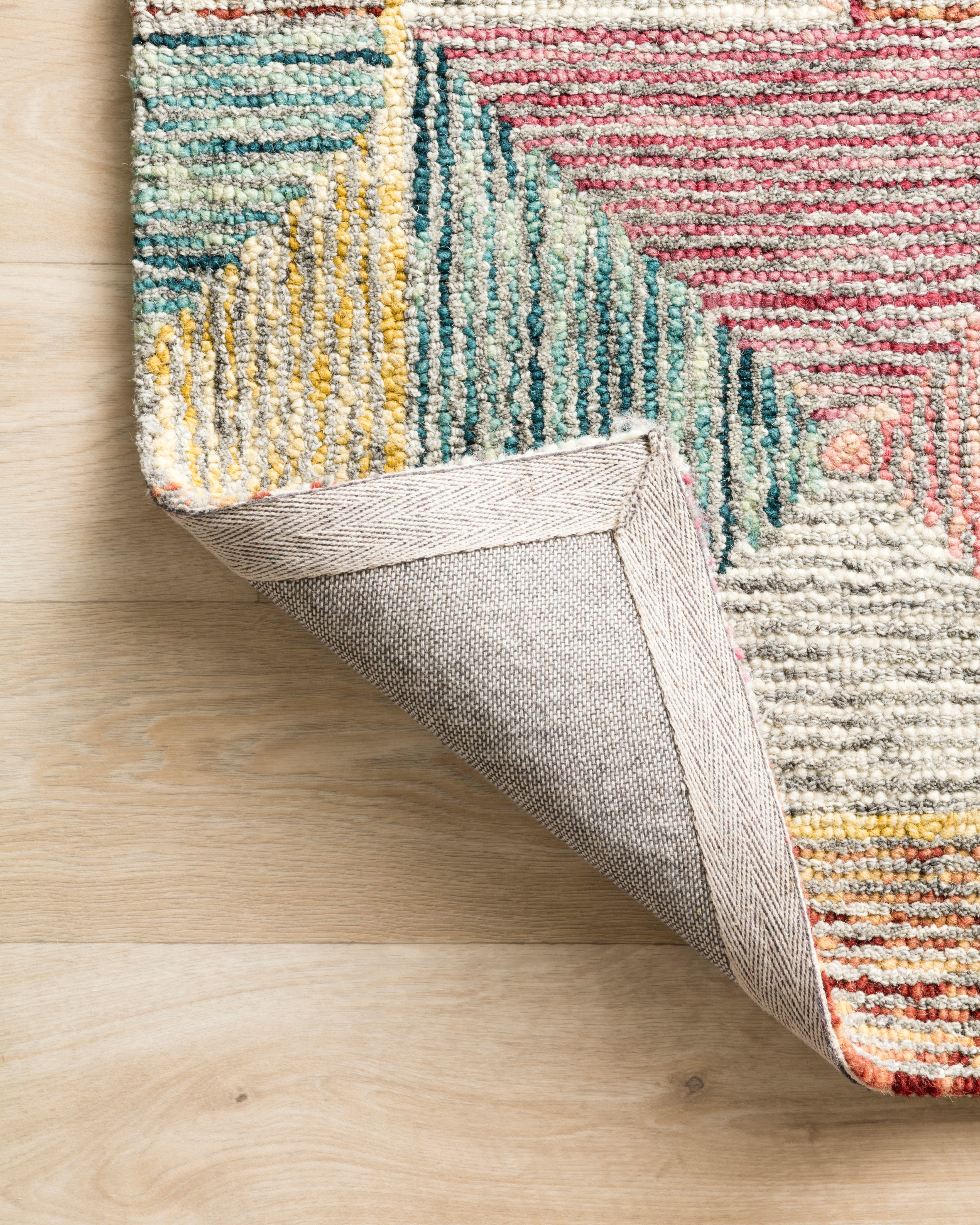 Loloi Spectrum Silver / Fiesta 2'-0" x 5'-0" Area Rug