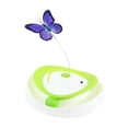 thumbnail image 2 of Juguete electrónico interactivo para gatos, divertido juguete de revoloteando, 2 en 1, automático, para jugar y entrenar a todas las razas., 2 of 8