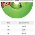 thumbnail image 2 of Cartoon Christmas Tree Skirt 36 Inch Christmas Tree Mat Christmas Decorations Cute Funny Cartoon Pattern for New Year Holiday Fun Party Home Ornaments, 2 of 8