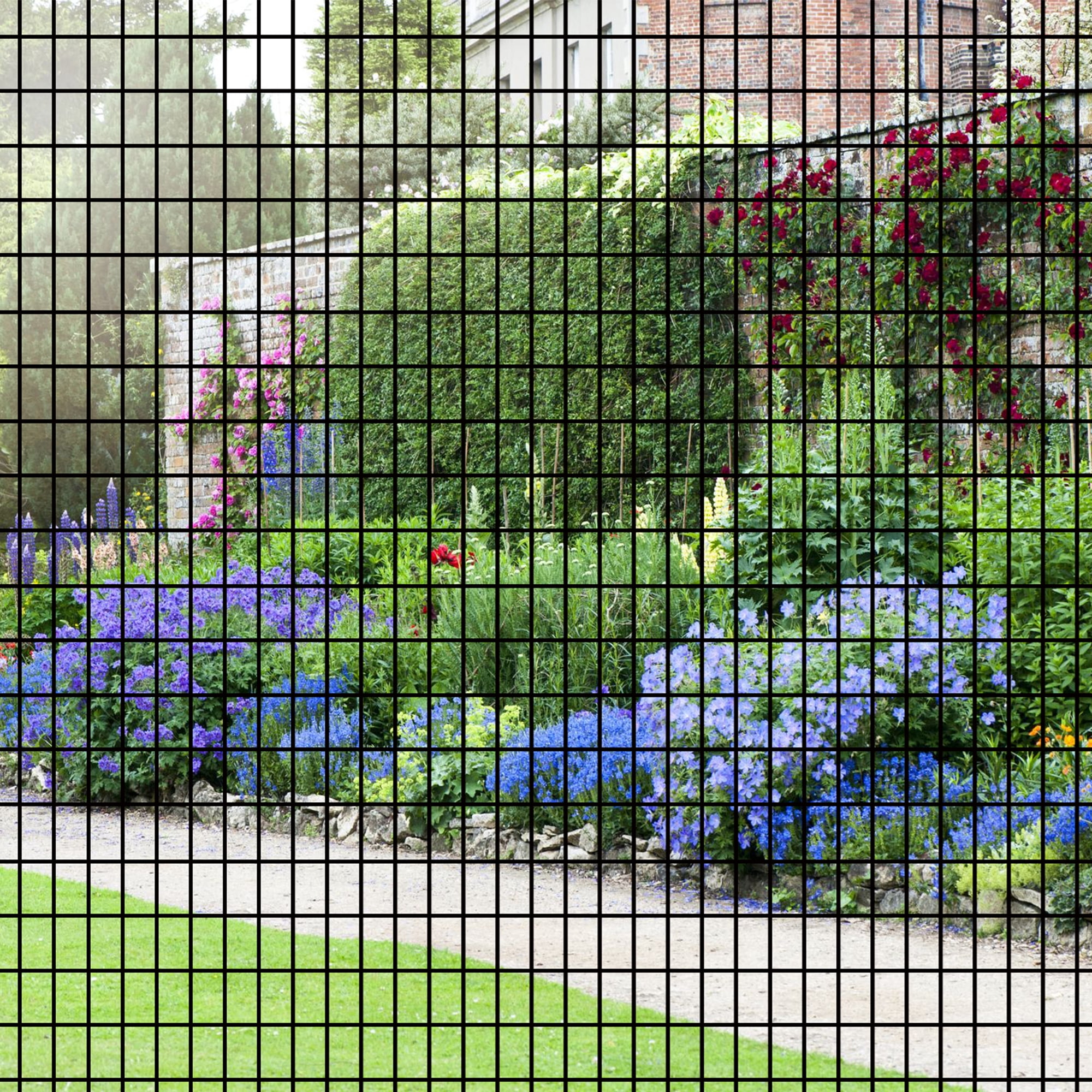 36in x 50ft Black Vinyl Coated Hardware Cloth Welded Wire Mesh fence, PVC Coated Welded Chicken Wire Fencing, Metal Garden Plant Fencing for Chicken Coop and Home Improvement