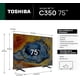 thumbnail image 5 of Toshiba Television C350NM(Modelo 2025) Pantalla 75 Pulgadas, Smart Fire TV UHD 4K, Escalador 4K por lA, Dolby Vision Atmos, Modo Juego, 5 of 5