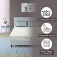 thumbnail image 5 of ViscoLogic 6" Twin Mattress for Adult, Kids Tight Top Medium Reversible Resilience Foam CertiPUR-US®, 5 of 7