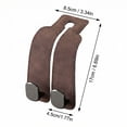 thumbnail image 3 of Car Seat Headrest Hooks Foldable Backseat Hangers For Bags And Clothes,I Car Seat Back Storage Hooks, 3 of 6