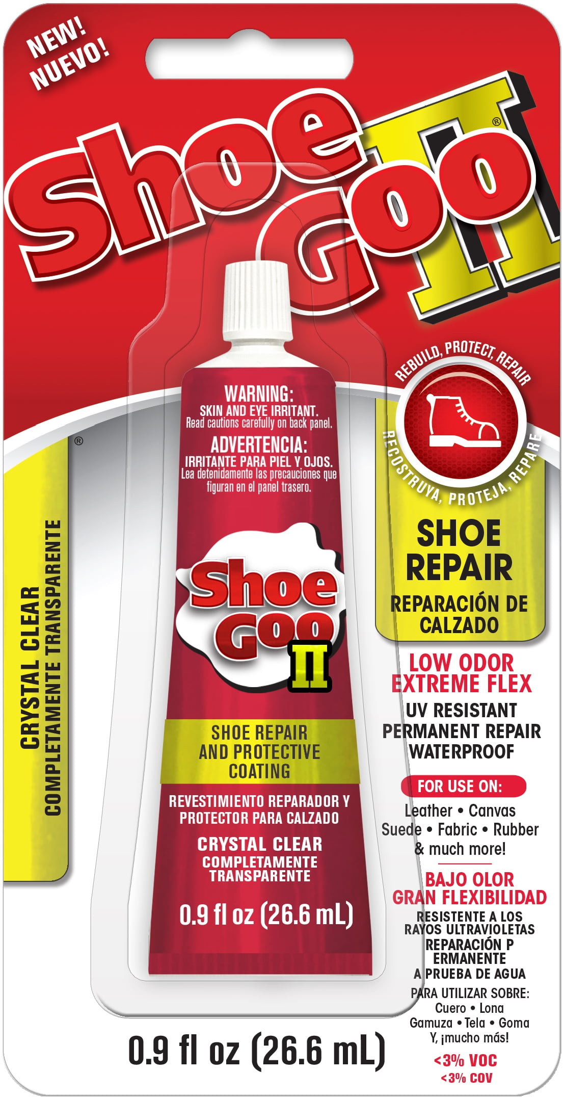 Shoe Goo Shoe Repair Adhesive .9ozClear