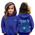 thumbnail image 2 of Grblisyd Christian Hoodies JESUS LOVES YOU Hoodie for Girls Christian Sweatshirt Religious Bible Verse Preppy Top, 2 of 6
