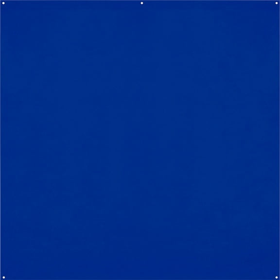 Westcott 8' x 8' Wrinkle-Resistant Backdrop, Royal Blue/Chroma-Key Blue