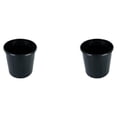 thumbnail image 4 of Bewildely Caja de cultivo, maceta para vivero con agujeros de drenaje, maceta de plástico para , jardín, hogar, herramientas de vegetación, Negro/18.8*18.5*13.5 2Conjunto, 4 of 6