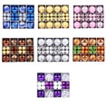 thumbnail image 6 of Yiying 40pcs Christmas Balls Set Indoor Decoration Breakage-proof Durable Home Decor Holiday Party Pendant, 6 of 19