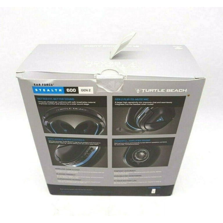 Turtle Beach Stealth 600 Gen 2 Wireless Gaming Headset for PS5 PS4 PS4 Pro PlayStation Nintendo Switch with 50mm Speakers 15 Hour Battery life