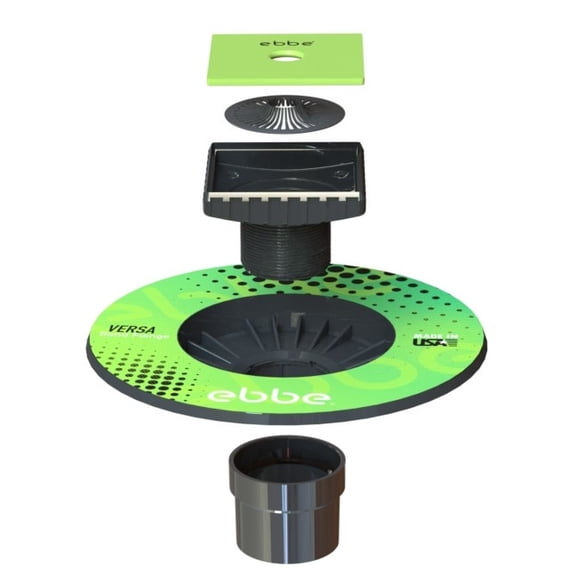 Ebbe America E4026 Ebbe Rough-Ins Versa-Abs Drain Bundle
