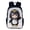 A, variant on Gugugaga Penguin Backpack for Women Men, Waterproof Lightweight School Bag with Cute Penguin Print, Travel Laptop Backpack Daily Use, Christmas Gift