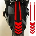 thumbnail image 4 of Walbest 1 Pcs Motorcycle Sticker, Motorbike Fender Reflective Warning Sticker Decals Decor, 4 of 7