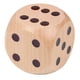 thumbnail image 1 of Dados de madera natural, dados de seis caras, juego de dados de madera, juego de dados, juguete, 1 of 6
