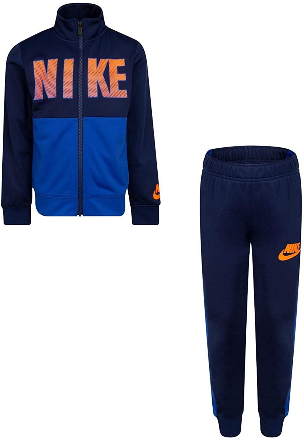 Nike Boys Core Tracksuit Jacket Pants 2 Piece Set Midnight Navy66h203 u90Orange 12 Months in Nepal at NPR 41291 Rating 5
