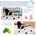thumbnail image 3 of Trona para bebés UNISWAN 6 en 1 convertible para 6 a 6 años (negra), 3 of 6