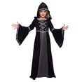 thumbnail image 2 of Disfraz de bata con capucha Spooktacular Creations para niñas Halloween, 2 of 2