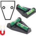 thumbnail image 3 of Magnetic T-Spirit Level, 2 Pack Small Practical Motorhome Spirit Levels, with Magnet, Van Spirit Level, Caravan Leveling Ramp, Car Camping Accessories, 3 of 5