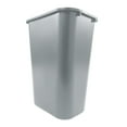 thumbnail image 2 of Rubbermaid Commercial Products Fg295700Gray Plastic Resin Deskside Wastebasket, 10 Gallon/41 Quart, Gray, 2 of 3