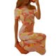 thumbnail image 4 of Txlixc Vestido de manga corta femenino elegante impresión de cuello redondo vestido de fiesta de verano Txlixc  moda, 4 of 9
