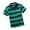 Dark Green, variant on Qicasul Boys Tops for Kids Boys Girls Short Sleeve Striped Shirt Button Closure Fashion Comfortable & Soft Fabric Hot Pink 8