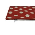 thumbnail image 3 of Red and white Polka Dots |   Pillow Cover | Solid Accent Pillows | Polka Dot Pillow | Best Place to Buy Throw Pillows | Red Throw PIllows, 3 of 4