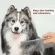 thumbnail image 2 of Peines para perros con extremos redondeados, dientes de acero inoxidable, peine para gatos para eliminar enredos y nudos, herramienta de aseo profesional para perros de pelo largo y corto,, 2 of 5