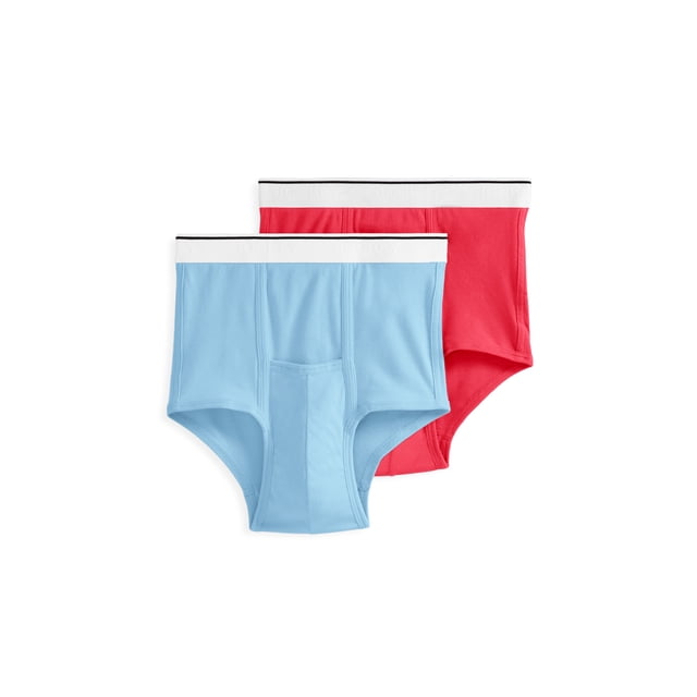Jockey Slip pour Homme Grande Taille avec Pochette - Lot de 2