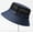 Navy, variant on Men's Summer Mesh Bucket Hat Wide Brim Outdoor Fishing Hiking Sun Protection Cap