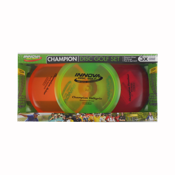 Innova Innova 3Disc Champion Beginner Disc Golf Set [Colors may vary