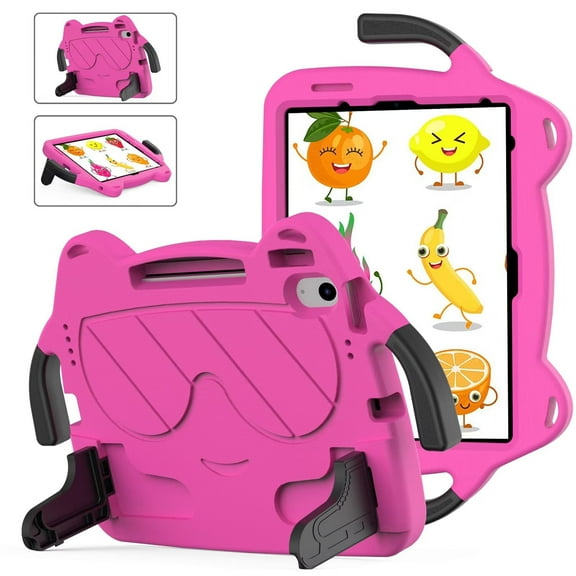 Case For iPad 11 A16 (2025)/iPad 10th Generation 10.9" (2022) Cute Kids EVA Shockproof Cover With Handle and Pen Holder