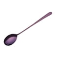 thumbnail image 1 of Cuchara de estilo coreano de mango largo de acero inoxidable 304, sopa de café, bebida, cereal, postre, cuchara para cenar AweSitey JJ16020-02, 1 of 3