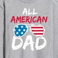 thumbnail image 3 of Instant Message - All American Dad - Men's Long Sleeve T-Shirt, 3 of 6