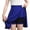 Blue, variant on EDFBUYKRS Female Skirts Short Skirt Plus Size Women Fashion High Waist Solid Mini Pencil Skirt Slim Short Skirt
