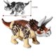 thumbnail image 3 of Figuras de dinosaurios grandes de Jurassic Dino World, bloques de construcción, Velociraptor, T-Rex, Triceratops, Indominus Rex, juguetes para niños, 3 of 5