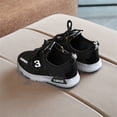 thumbnail image 4 of Actoyo Toddler Baby Breathable LED Light Shoes Sport Sneaker Black, 4 of 6