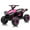 Pink, variant on Yesfashion 12V Kids Ride on Car Electric ATV, 4-Wheeler Ride on Toys off Road 4WD Car Toy LED Lights, Remote Control Handle