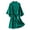 1-Green, variant on Ersazi Womens Silk Pajamas Women'S Sexy Solid Color Nightgown 1 Piece Set Green Xxxl
